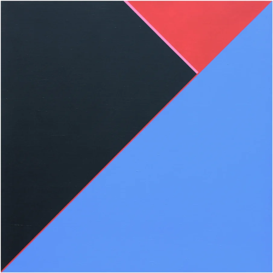 Painting by Giorgio Olivieri Untitled s.d. 1972 acrylic on canvas cm 80 x 80 inv. n. TT0405